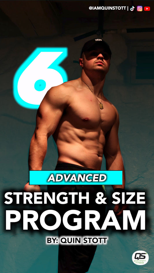 Advanced Strength & Size Program — 6 Days · 6 Weeks